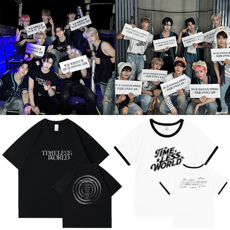 เสื้อยืดคอนเสิร์ต ZEROBASEONE (ZB1) - Timeless World