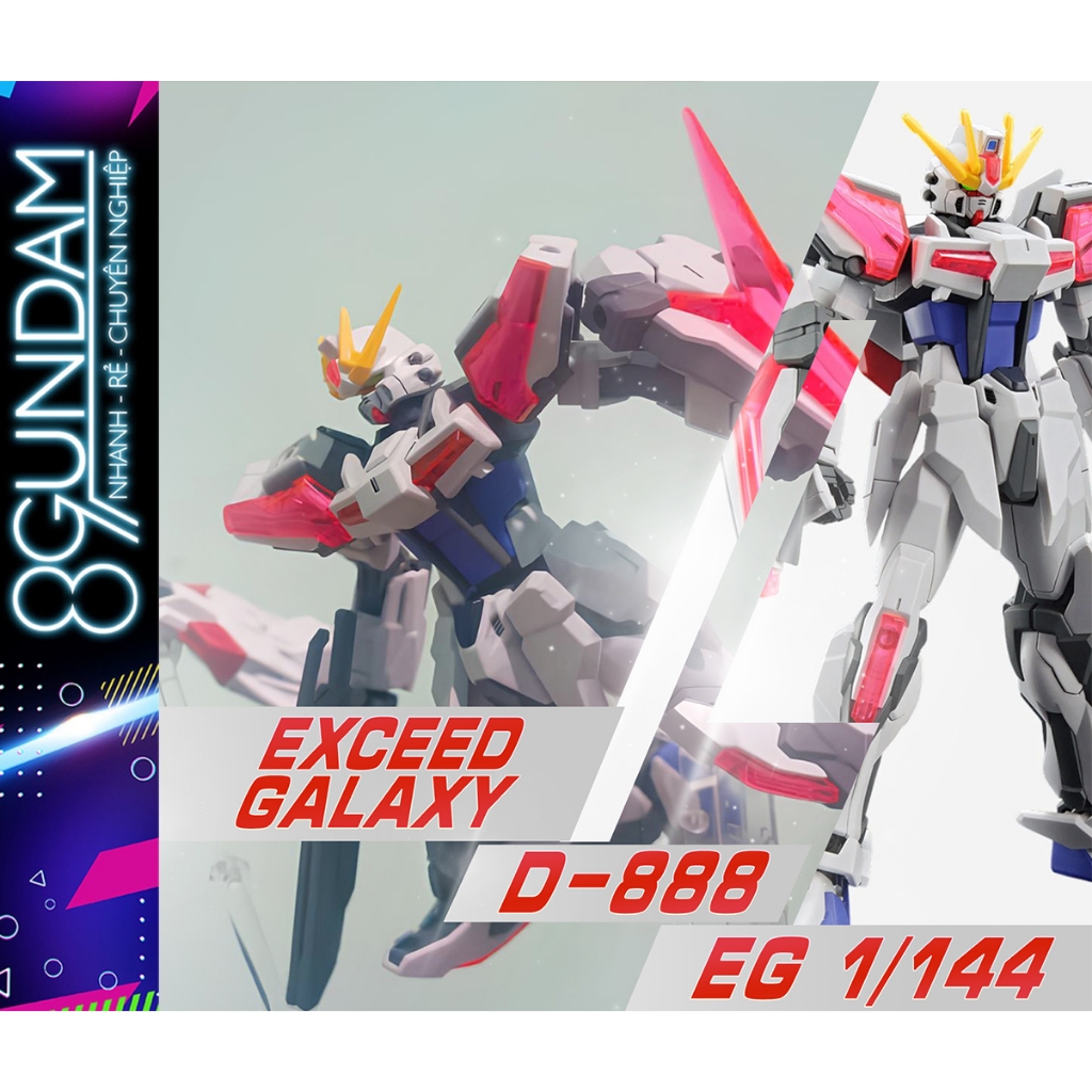 Entry Grade EG D-888 Exceed Galaxy KO Assembly Model
