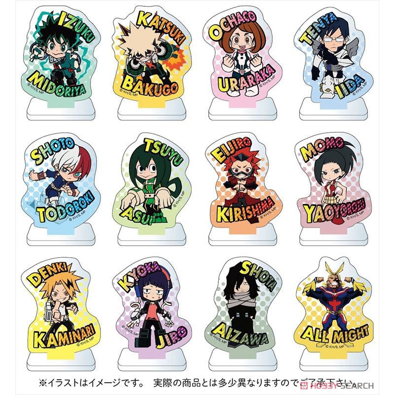 ดิคตี้ | Pack Random Mini Acrylic Stand โดย My Hero Academia