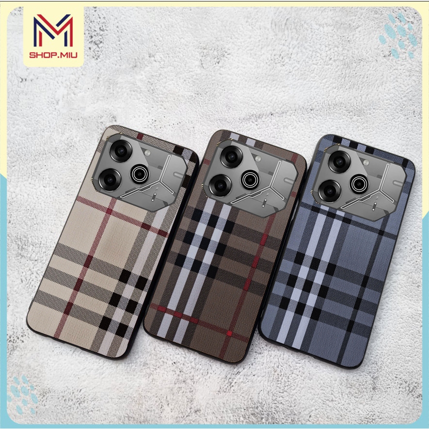 Tecno Pova 6, Pova 6 pro, เคสหนังลายทาง Pova 6 Neo กันกระแทก เคสป้องกันกล้อง Tecno