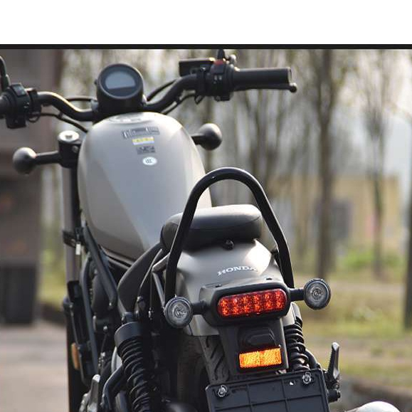แฮนด์ Honda Rebel 300-500 ไทย สีดําด้าน