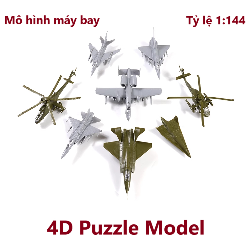 SA 1/144 scale รุ่น Moderns Vehicle Airplane UH60A MI24 J31 A10A เหมาะสําหรับจอแสดงผล Diodraa (4D)