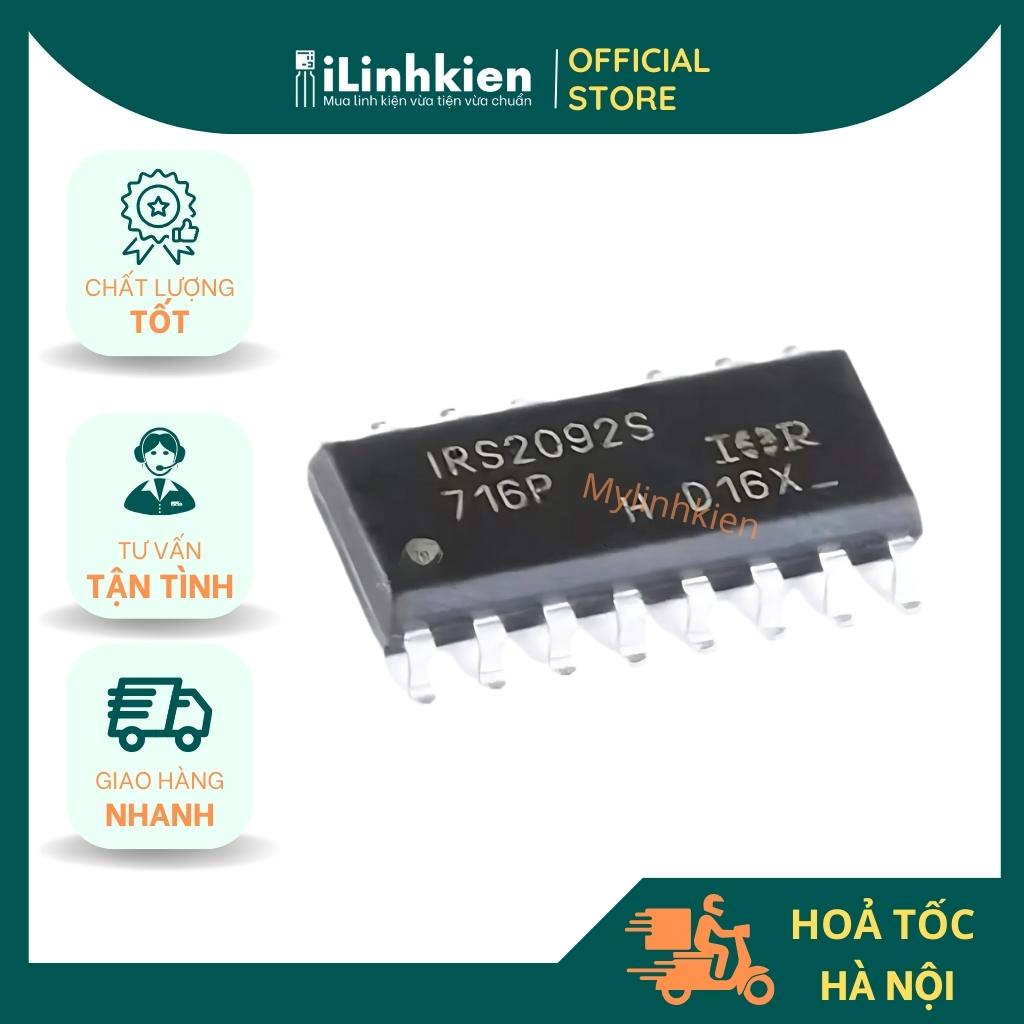IRS2092S SOP-16 ของแท้ IR คุณภาพดี