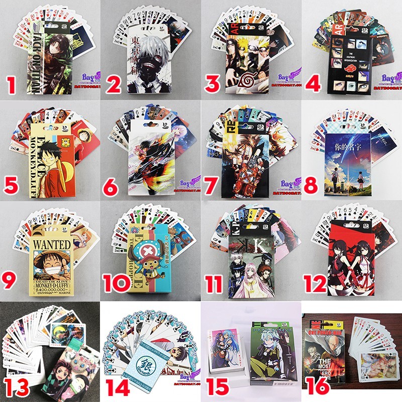 เกมอนิเมะ/สะสม 52 การ์ด - Baystore