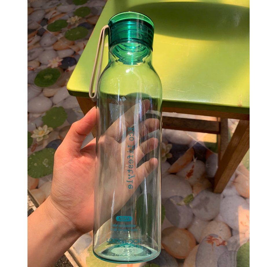 LOCK & LOCK [ลด 40%] ล็อคขวดพลาสติก & ล็อค HLC644GNR - สีเขียว (550ml)