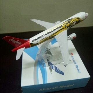 เครื่องบินโมเดล Semanat Harimau ซื้อ/Air Asia A380 16cm