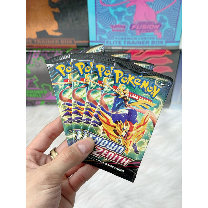 Pokémon TCG: Crown Zenith Booster Pack (10 ใบ)
