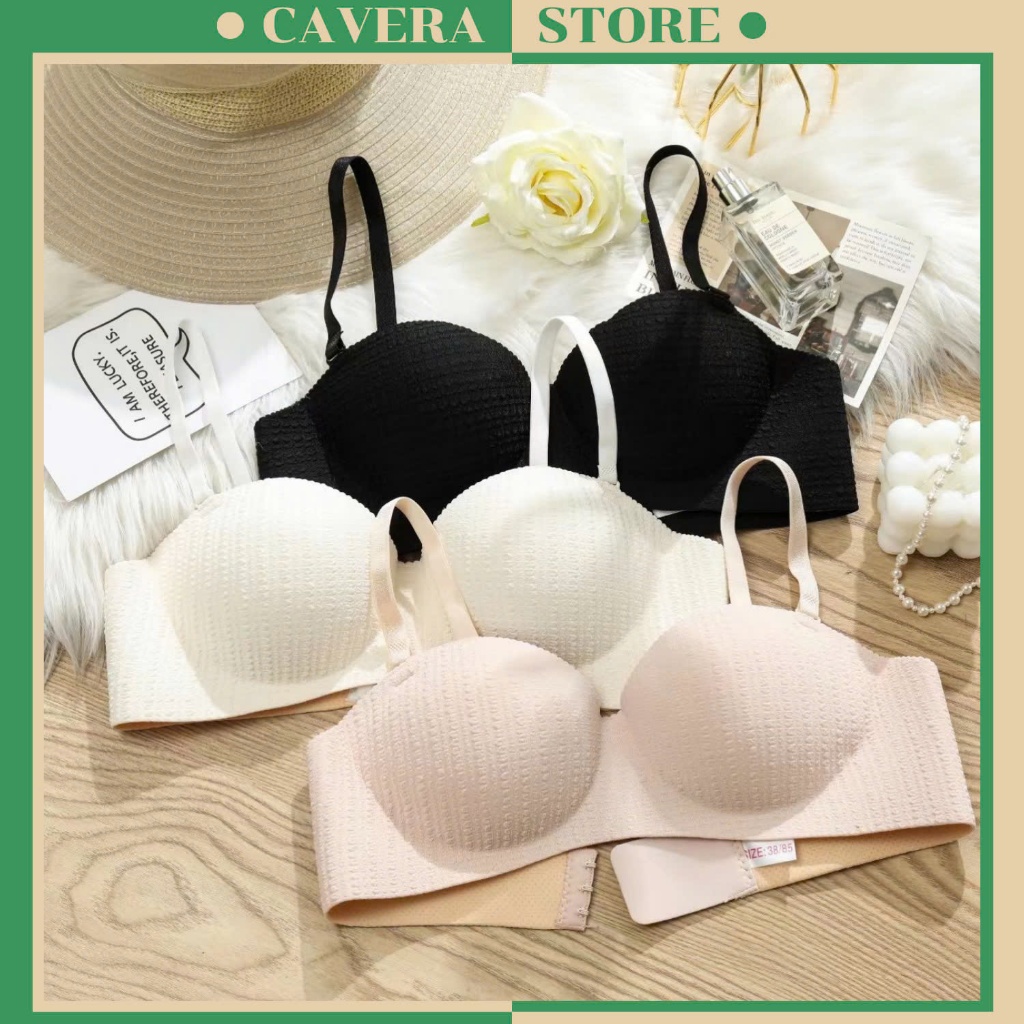 ชุดชั้นในสตรี Soft Cushion Hand Lift V1, Breathable Bra คอนซีลเลอร์หลังใหญ่ CAVERA A.1987
