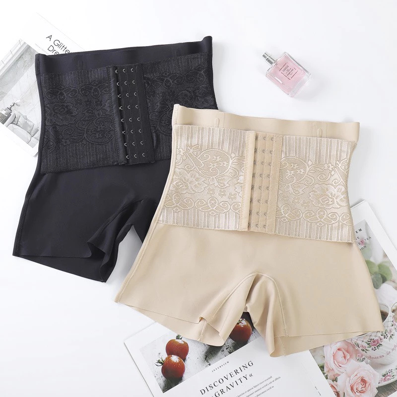 HIGH-WATI BELLY GENETIC PANTS, BELLY GENETIC Thongs ใส่กระโปรงเสริมก้น มีกระดุมดันทรง ยางนุ่ม กันโป๊