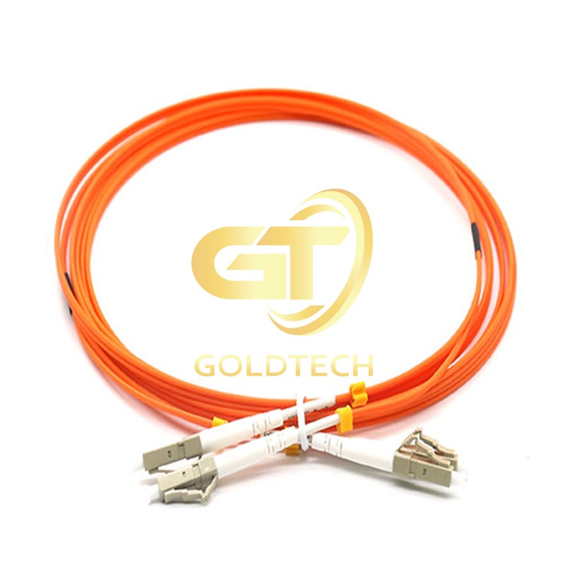 LC-LC Multimode OM2 สายแพทช์ออปติคอลความยาว 3m Simplex/Duplex 3.0mm