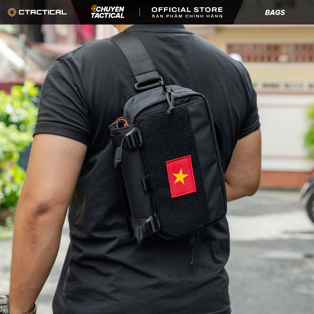 Chuynactical CT5 แฟชั่น กระเป๋าสะพายข้างยุทธวิธี