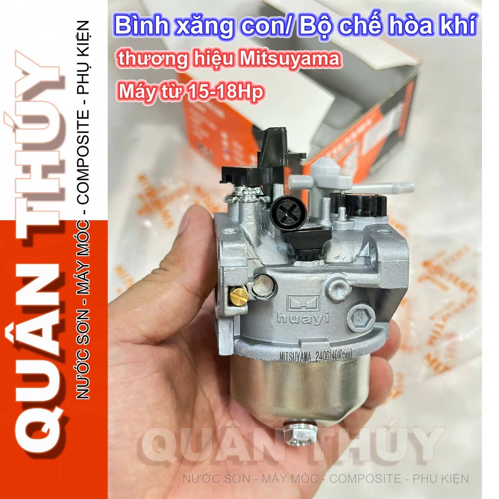 คาร์บูเรเตอร์/คาร์บูเรเตอร์ 15, 18hp - Mitsuyama (huayi) - สําหรับเครื่อง Honda, Thailand, China