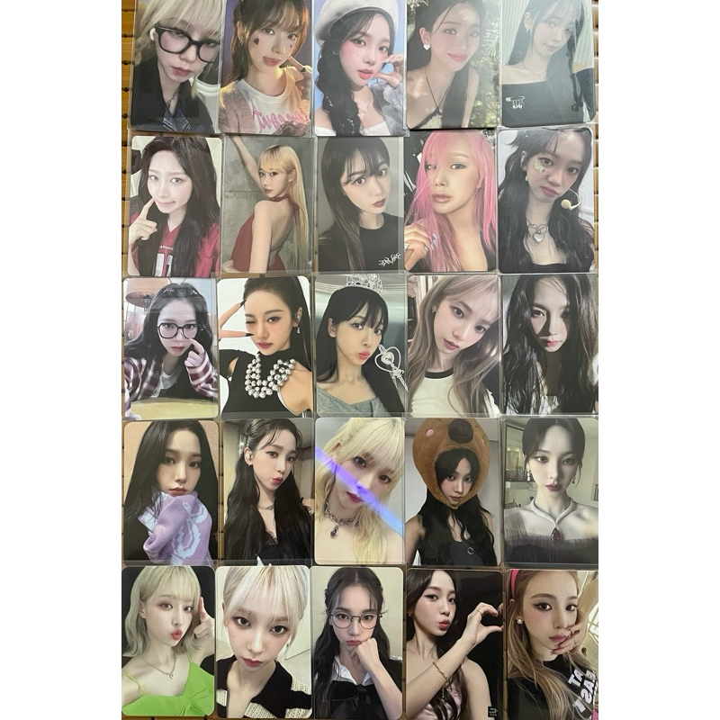 Aespa Photocard KARINA WINTER NING Giselle