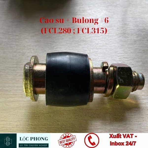 น็อตยางและน็อต FCL ข้อต่อ - ขนาด 6 (FCL280, FCL315)