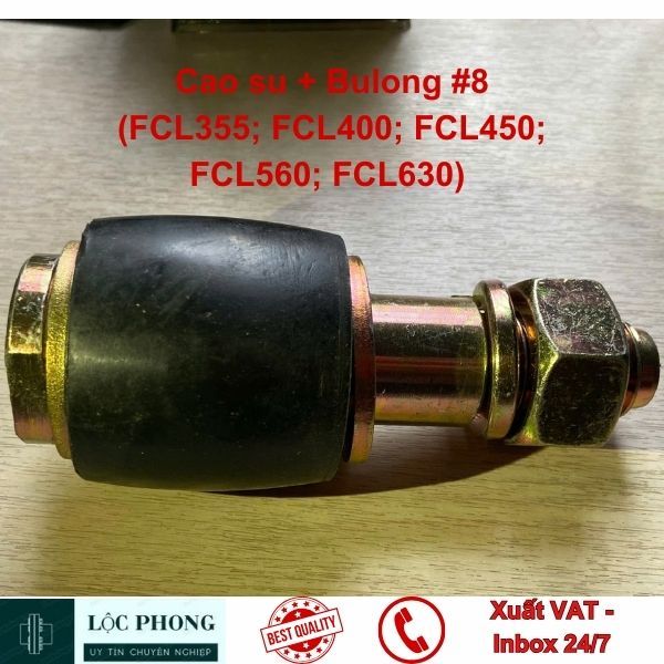 น็อตยางและน็อต FCL ข้อต่อ - ขนาด 8 (FCL355; FCL400; FCL450; FCL560; FCL630)