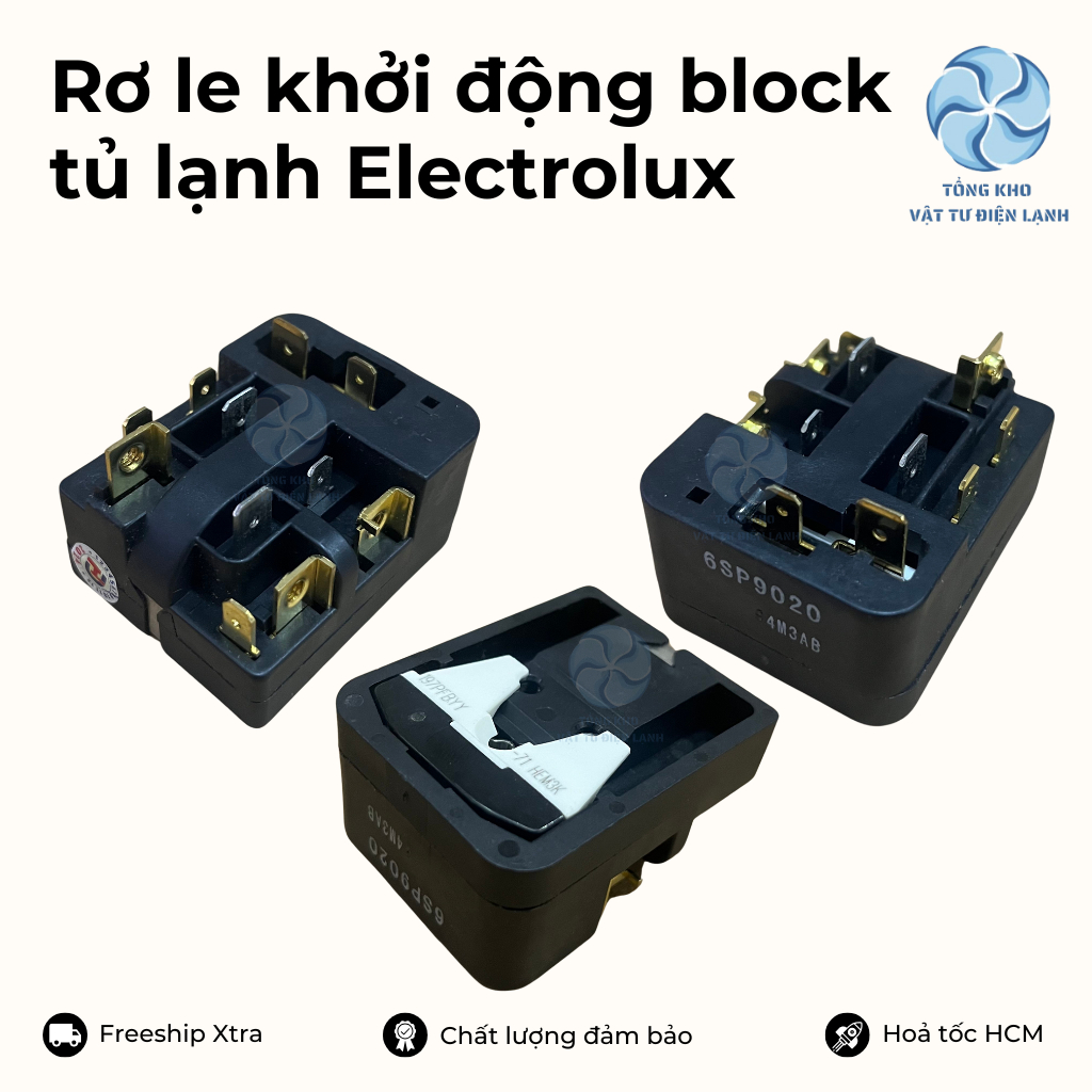 Electrolux ชุดสตาร์ทบล็อกตู้เย็น - Elec ตู้เย็น Relay