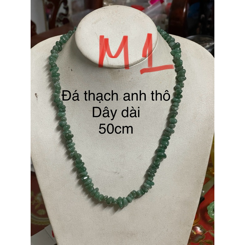 สร้อยคอ RAW QUARTZ ธรรมชาติ ms ABN1