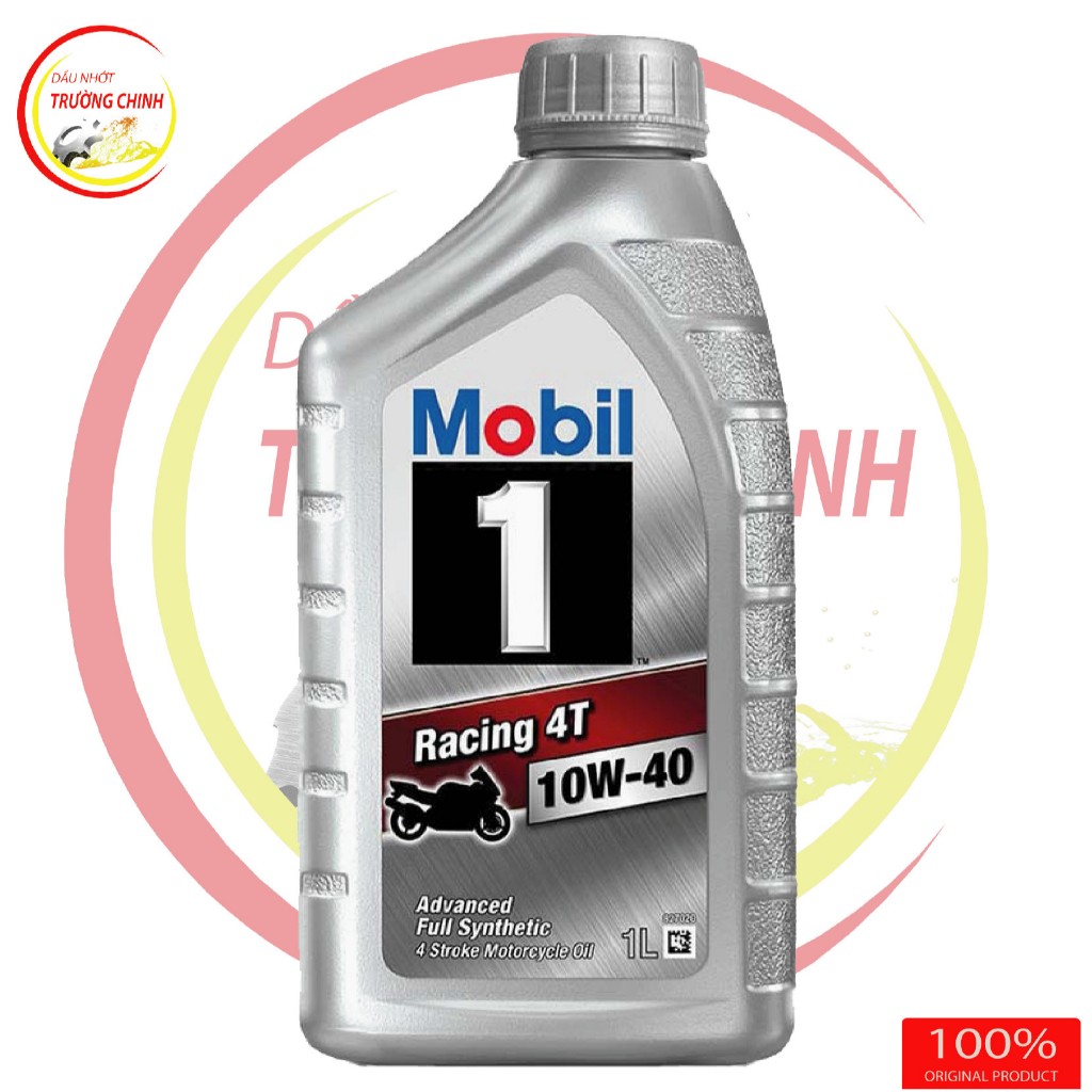 Mobil 1 Racing 4T 10W40 น้ํามันสิงคโปร์สําหรับรถยนต์และคลัตช์