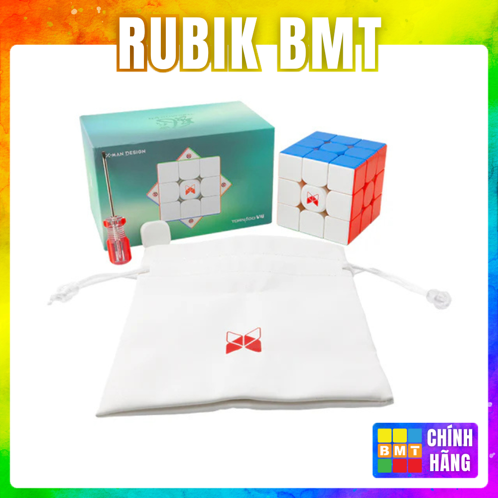 Rubik 3X3 Tornado V4 M XMD 2024 รุ่นมาตรฐาน/ Flagship/ Pioneer - ของเล่นทางปัญญา - RUBIK BMT