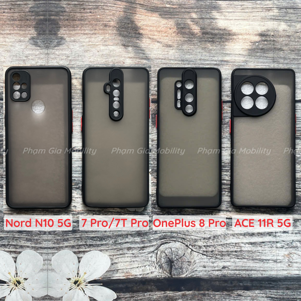 Oneplus (1+) 11R 5G/ One plus ACE 2/ 7 Pro/ 7T Pro/ 8 Pro/ OnePlus Nord N10 5G เคสด้าน กันเปื้อน กัน