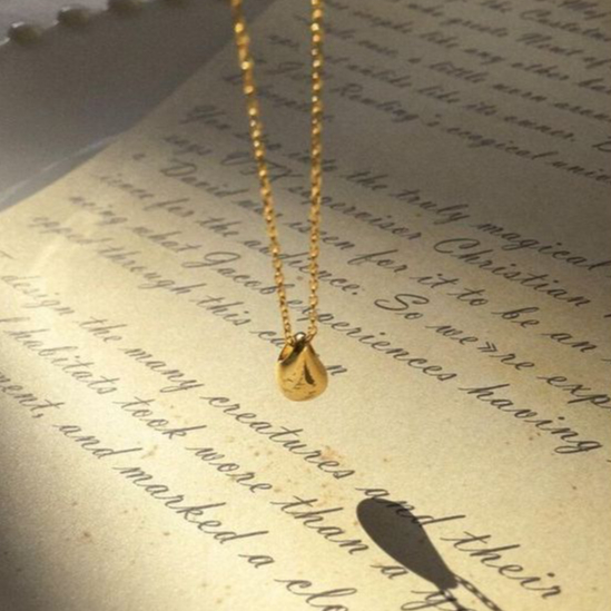 Necklet Benge NL23.1 สร้อยคอสแตนเลสทรงหยดน้ํา