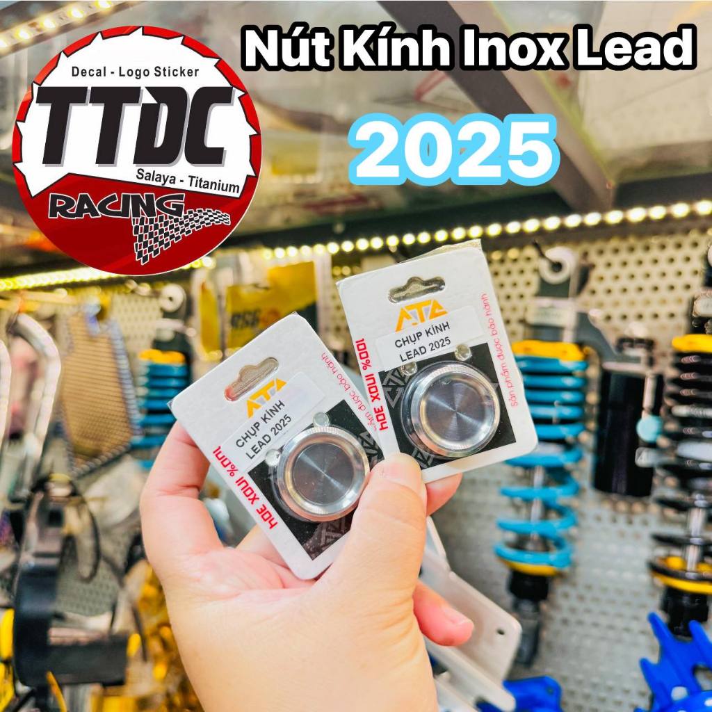 [ราคา 1 ชิ้น] จุกแก้วซีเอ็นซีสแตนเลส304ติดตั้งบนตะกั่ว2025