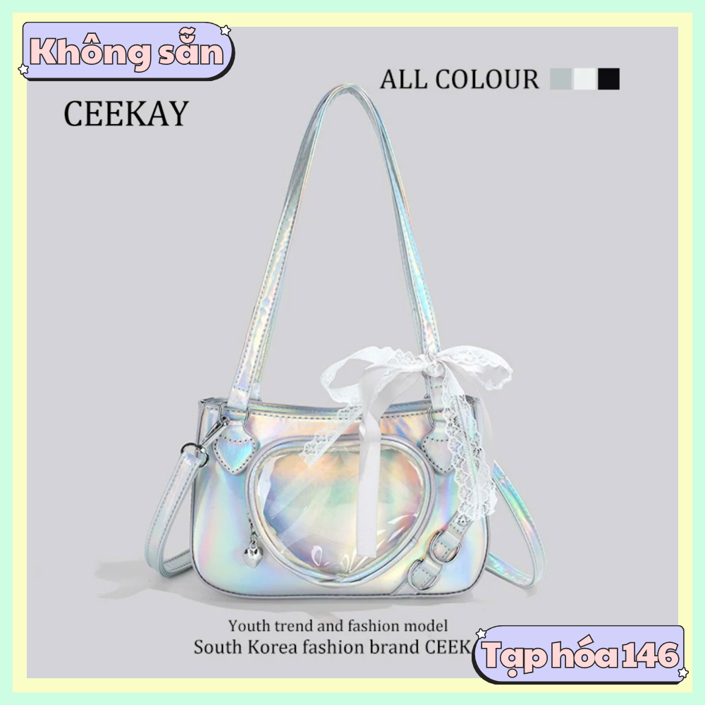 [100 รุ่น][ORD] กระเป๋าถือปาร์ตี้ผู้หญิง Ceekay - กระเป๋าสะพายข้าง ulzzang Ceekay หลายลาย