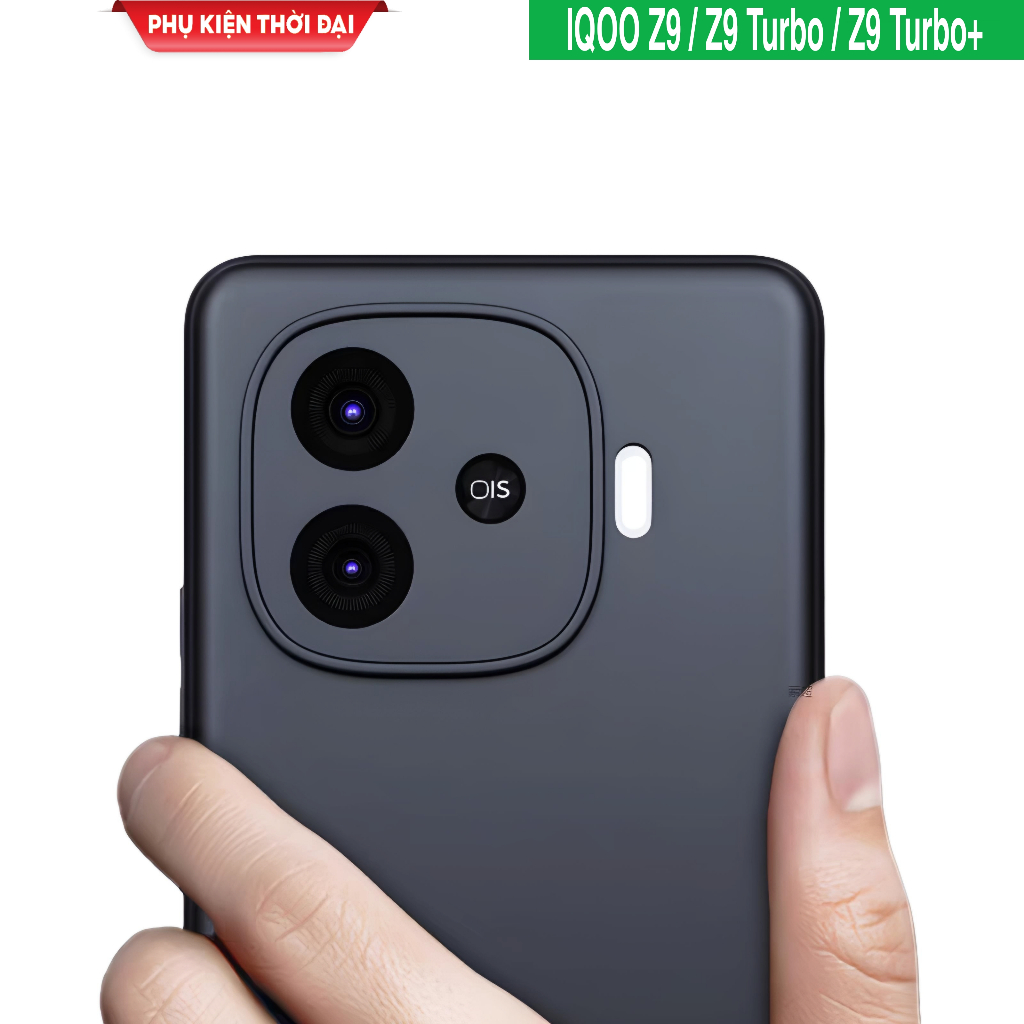 IQOO Z9 / Z9 Turbo / Z9 Turbo+ / Z10 Turbo / Z10 Turbo Pro case สียืดหยุ่นบางเฉียบ ป้องกันการกระแทกแ