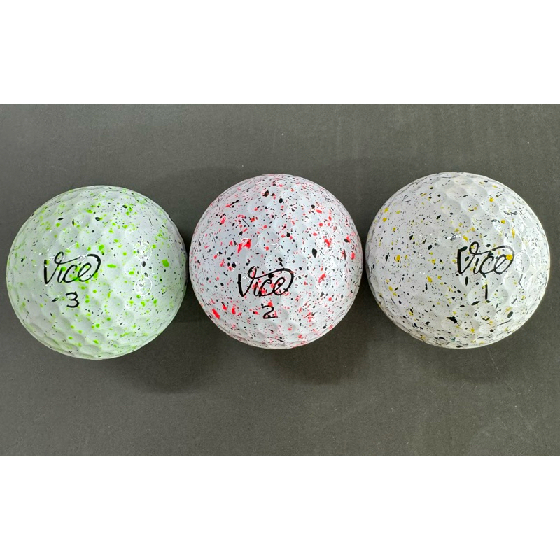 (กระเป๋า 10 ชิ้น) ลูกกอล์ฟ Vice Pro-Pro Plus ของแท้ Tour 95-99% ใหม่