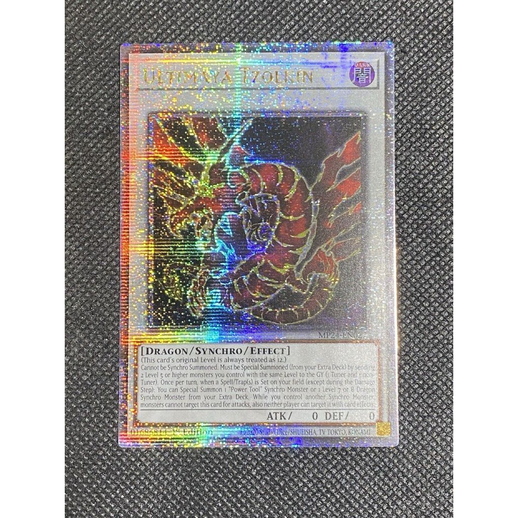 25th secret rare Yugioh Dragon God Card 5DS Ultimaya Tzolkin syn