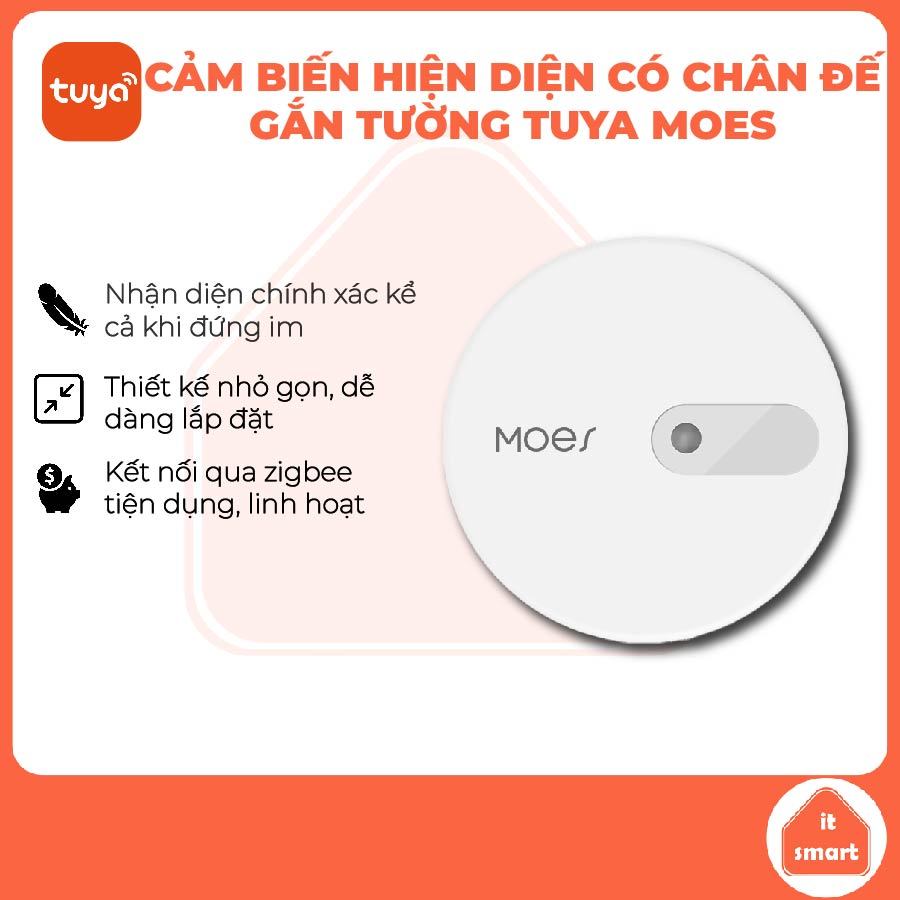 Tuya Moes เซ็นเซอร์สัมผัสติดผนังระบุแม้นั่งยังคงเทียบเท่า Aqara FP1e