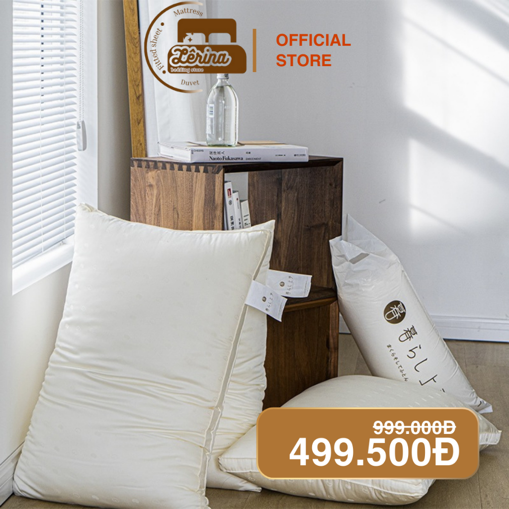 ปลอกหมอนญี่ปุ่น Nishikawa สําลีถั่วเหลืองแท้พรีเมี่ยม