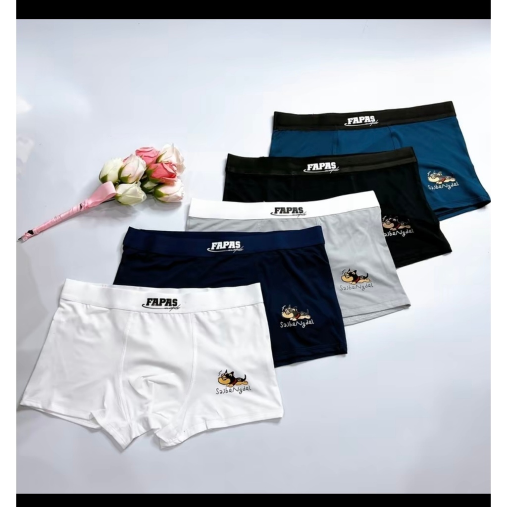 กางเกงในชาย Fapas Premium ทําจากสแปนเด็กซ์ยืด 4 ทาง A03