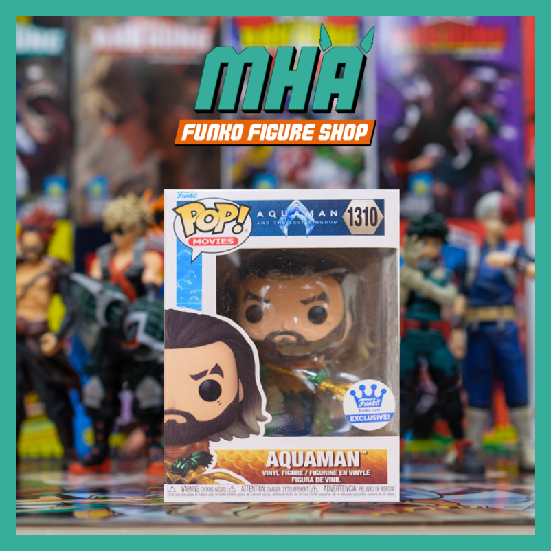 ของแท้ Funko Pop DC Comics Aquaman 2 - Aquaman on Wave 1310 Model - Funko Shop Exclusive Stamp