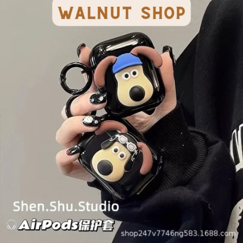เคส airpod รูปสุนัขหูยาว เคส airpod 4 3 2 pro เคส pro 2 kute airpod