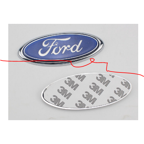 โลโก้หน้าและหลัง Ford - ขนาด (15cm x 6cm) - (11.4cm x 4.5cm)