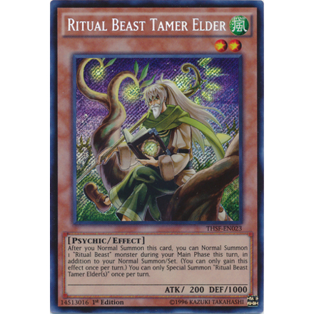 YMS - [การ์ด Yugioh] - [TCG-UK] - RA03-EN012 - Ritual Beast Tamer Elder