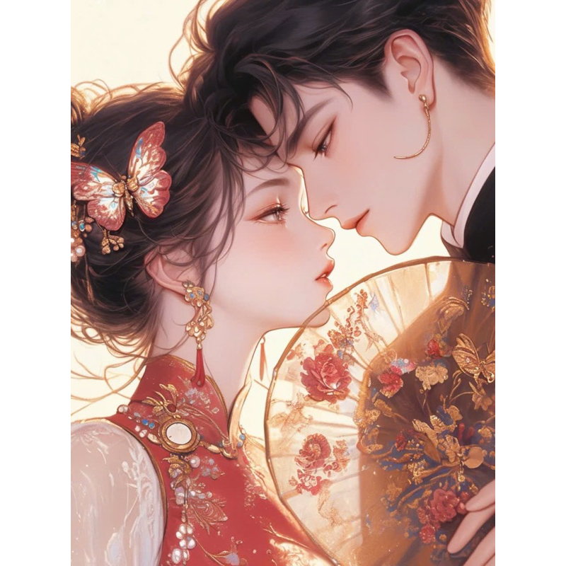 คู่ปักครอสติช 9ct 60x80cm