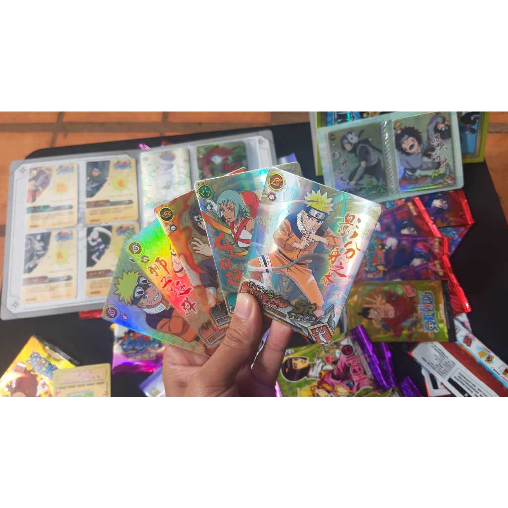 [1 แพ็ค] Character Flying Card/Naruto Anime blind card - Baystore