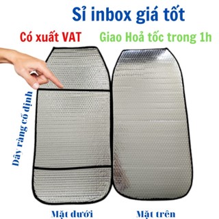 [2 MẶT BẠC] Che yên xe máy chống nắng kích thước lớn, che hết cả yên xe tay ga