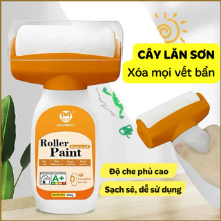 Sơn tường kèm Con lăn DIY - Sơn Trang trí tường Thông minh Nhiều màu trắng