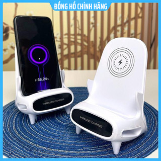 Đế Sạc Không Dây Ghế Phong Cách Rảnh Tay Cảm Ứng Nhạy Bộ Điện Thoại Cho Phòng Ngủ Văn Du Lịch