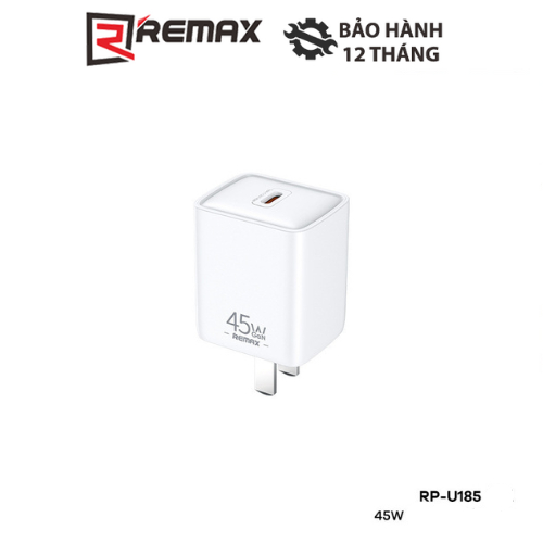 Remax RP-U185 Fast Charger Type C PD Port 45W CN เทคโนโลยี GaN มาตรฐาน