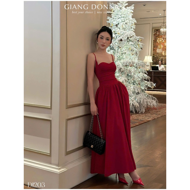 สินค้ามาใหม่ COMMITMENT TO STANDARD SHAPE (ORANGE STUDIOS ) - Lalina Dress - Long Maxi Bustier Design Dress