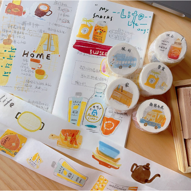 เทปวาชิ ไดอารี่ประจําวัน รอบตัดสําเร็จ 100ซม