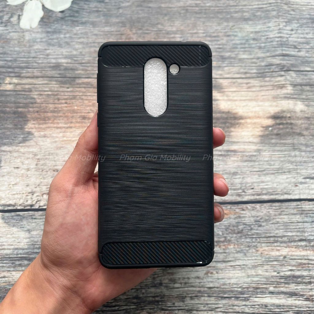 เคส Huawei GR5 2017/ Mate 9 Lite/ Honor 6X ใส ยืดหยุ่น อลูมิเนียมสีดําขูดคุณภาพสูง ทนทานและสวยงาม