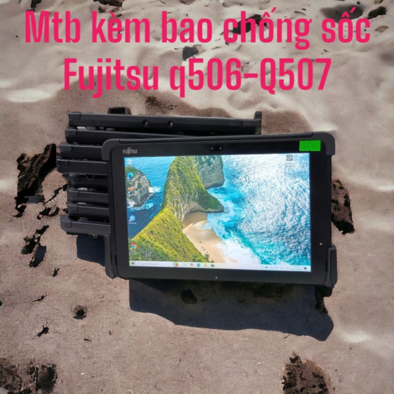 Fujitsu arrow tap q506-507 เคสกันกระแทกคอมพิวเตอร์ สวย 96%