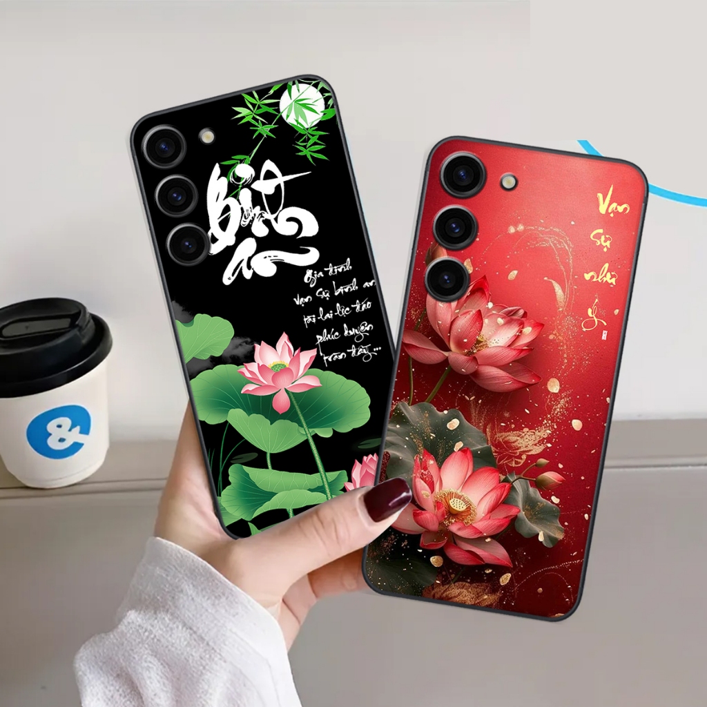 เคสสําหรับ Samsung S24/ S24+/S24 PLUS/SS S24 ULTRA/ S24 FE พิมพ์ลายคําแหวน สันติภาพ พ่อแม่ SUPER BEA