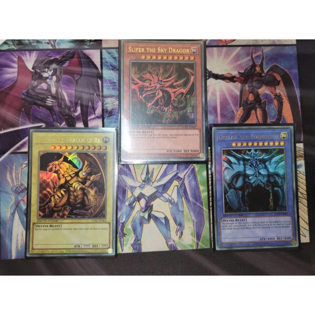 การ์ด Yugioh - TCG - LC01 - การ์ดพระเจ้า - หายากเป็นพิเศษ