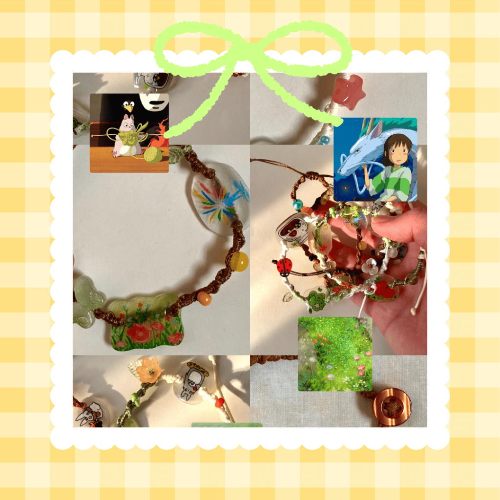 Ghibli Bracelets - Cute Ghibli Cartoon Waxed Rope Handmade Bracelets - Stitchystuffer